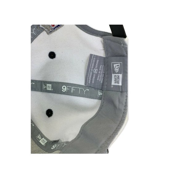 Las Vegas Raiders New Era NFL 9FIFTY Black/White Basic Snapback Hat - Picture 6 of 8